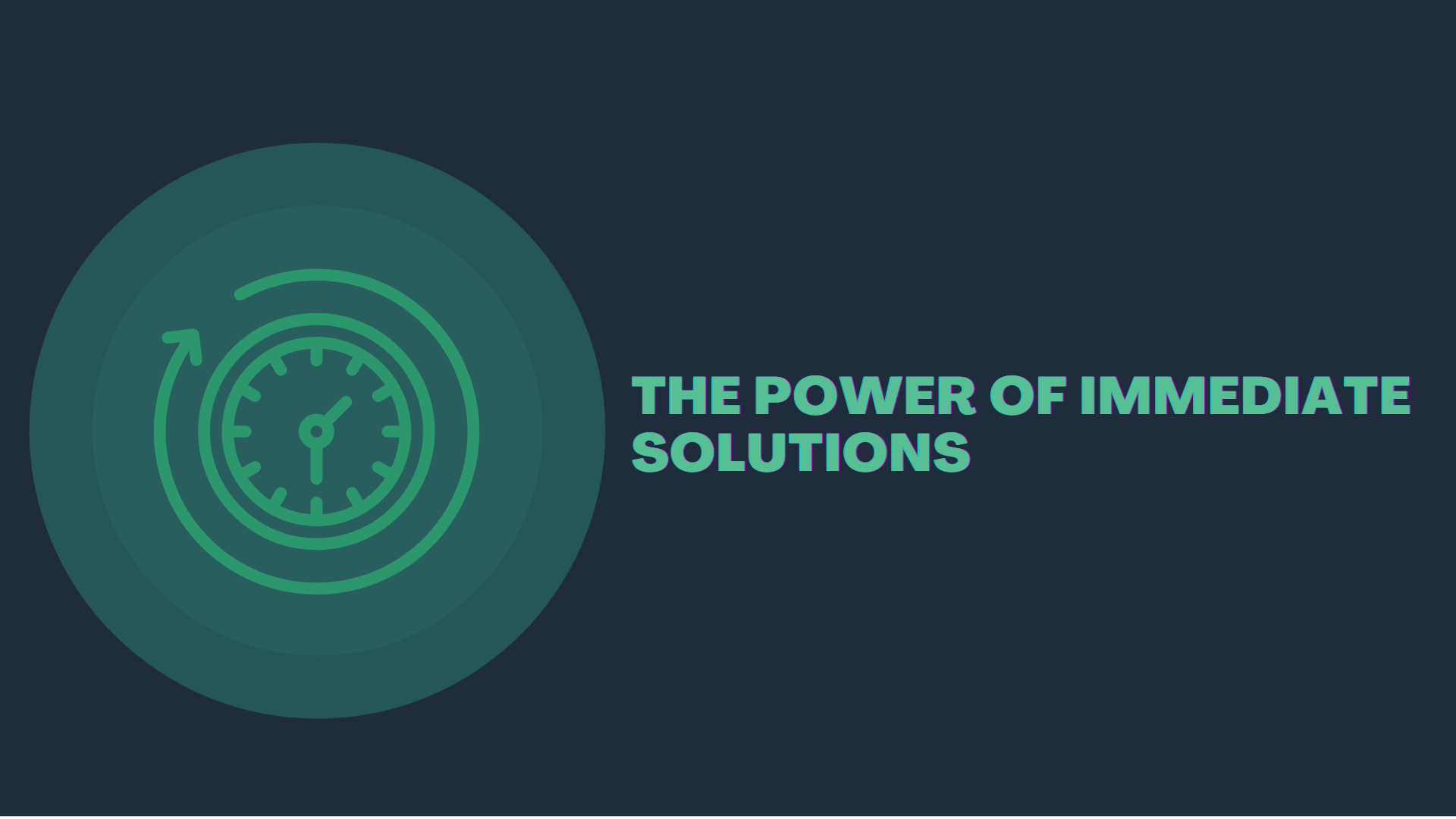 The Power of Immediate Solution. Intelligent Process automation