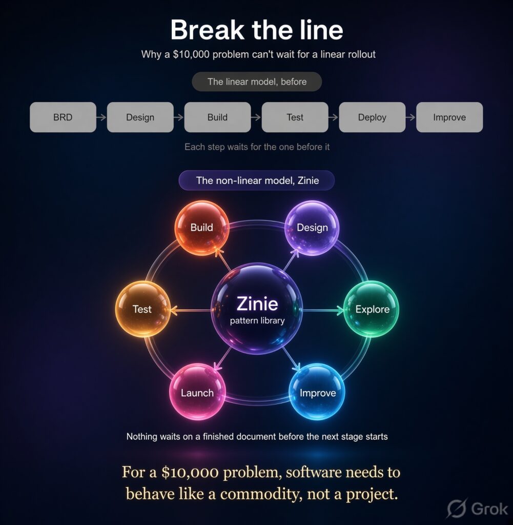 Zinie non-linear model